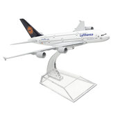 Original
1: 400 Modelo de avión de aleación Avión A380 Lufthansa Avión Escala Juguetes de escritorio 16 cm