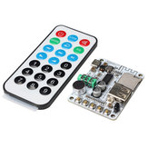 SANWU® Upgrade-Version Drahtloser Bluetooth-Audio-Receiver Digitaler Verstärker-Board mit Fernbedienung und Mikrofon USB-Anschluss TF-Karten-Slot Decoding Play