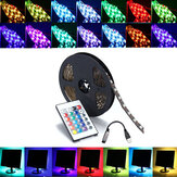 0.5/1/2/3/4/5M SMD5050 RGB LED Kit de Bande de Lumière Rétro-éclairage TV + USB Télécommande  DC5V