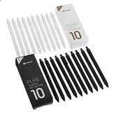 10pcs/set Original Xiaomi Mijia Kaco 0.5mm Gel Pen Smooth Writing Durable Signing Pen Black Refill 