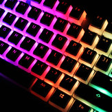 104 Key PBT OEM Profile Double-Skin Milk Pudding Keycap Chiavette traslucide per tastiera Meccanico