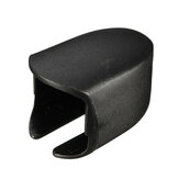 Ovale noir brosse de maquillage housse de protection beauté pinceaux cosmétiques Voyage outil 