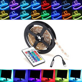 0,5/1/2/3/4/5M RGB SMD5050 Kit Luce Striscia LED USB di Illuminazione di Sfondo per TV + Telecomando DC5V