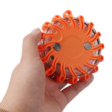 XANES&nbsp;WY8156&nbsp;16LED&nbsp;Road&nbsp;Flares&nbsp;clignotant avertissement signal lumineux de sécurité routière de sécurité routière léger pour voiture bateau camion