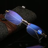 Leitura de aparo de diamante sem moldura Óculos