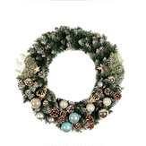 Original
50cm Conos de pino blanco Guirnalda de navidad Bolas de colores Bastón de flores de navidad Adornos para árboles de navidad Bastón de árbol verde Decoraciones de fiesta de oropel