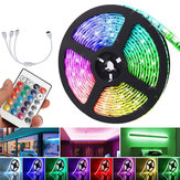 Original
15M No impermeable DC12V 5050 RGB Cinta flexible 450LED Kit de luz de tira + 24 teclas IR Control remoto