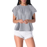 Original
Blusa holgada de encaje con manga de encaje para mujer