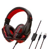 Original
3.5mm LED Gaming Headset Mute Headphone con Micrófono para PS4 Switch Laptop Game