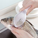 Original
Raspado de pescado reutilizable 2 en 1 Báscula Limpieza del dispositivo herramienta con recolección Rascador Escala