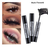 Music Flower Black Thick Double Brush Mascara Electric Eye F