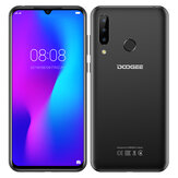 DOOGEE N20 6,3 inch FHD + Waterdrop Display Android 9.0 4350 mAh Drievoudige achteruitrijcamera's 16MP camera aan voorzijde 4GB RAM 64GB ROM Helio P23 Octa Core 2GHz 4G Smartphone
