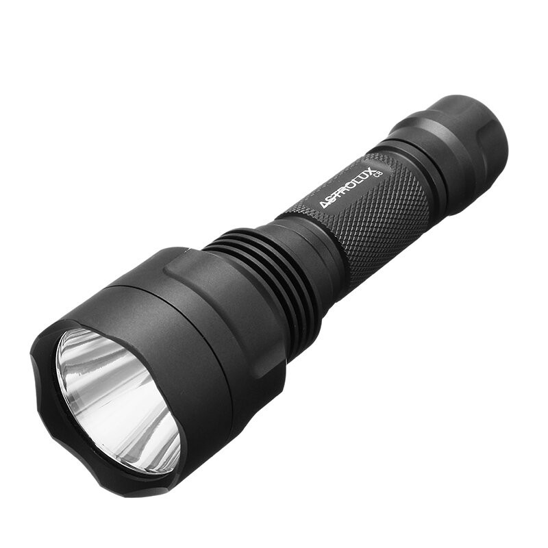 Astrolux C8 XP-L HI 1300 lumen&oacute;w 7/4 tryby A6 Driver Tactical EDC LED latarka 18650