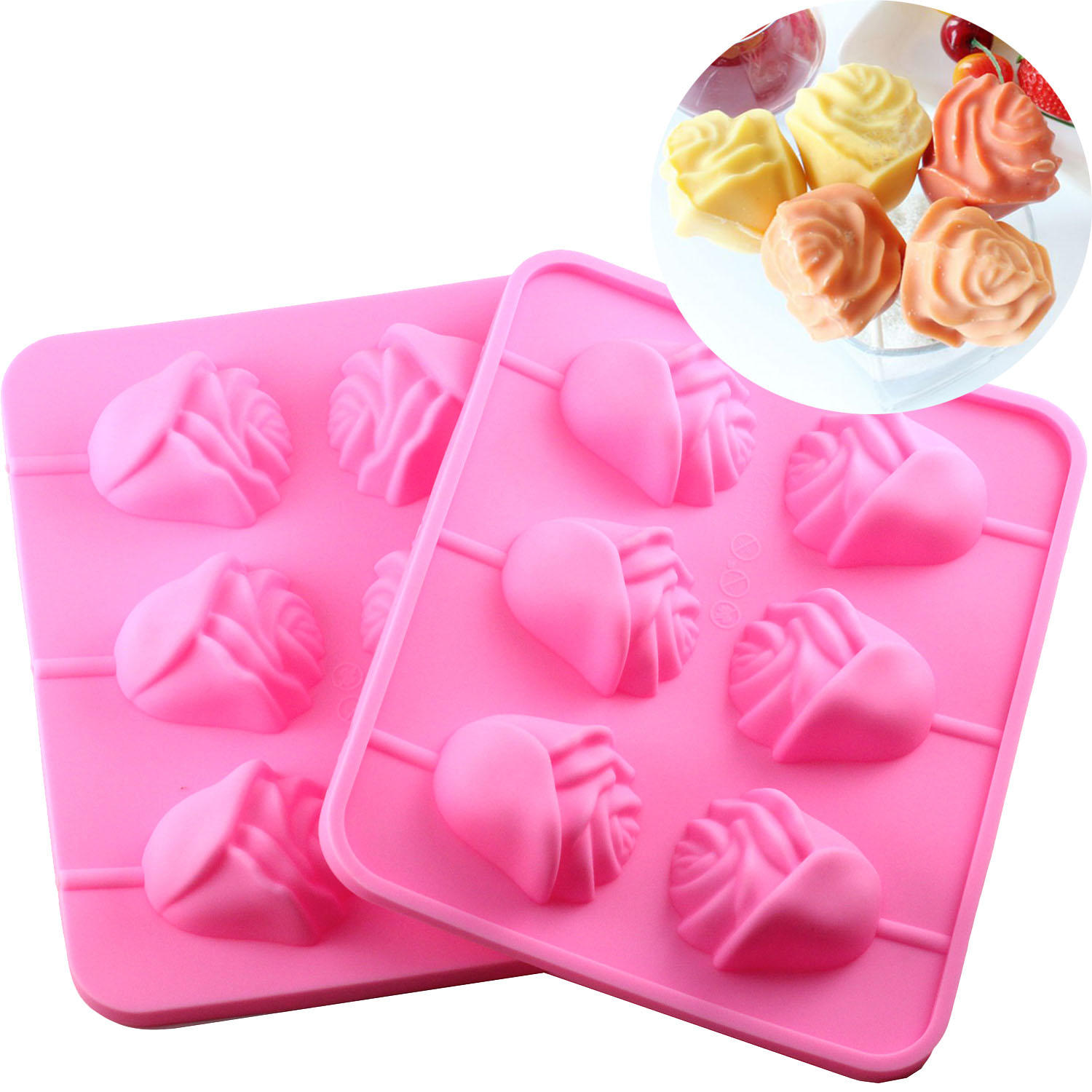 100 X 6 De Gâteau Plateaux