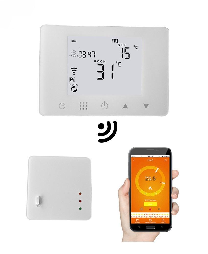 Wifi Rf Wireless Room Elektrische Heizung Thermostat Fernbedienung Thermometer Wochentlich Programmierbar