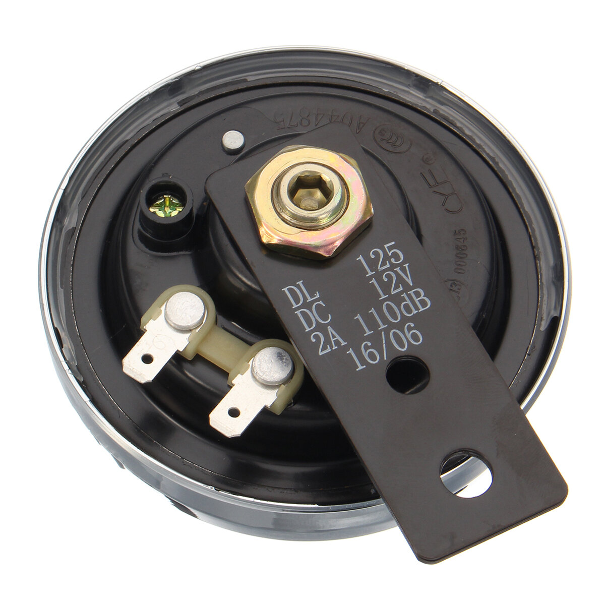 Cafe Racer Retro Universal Motorrad-Hupe 110 dB super laut 12 V 94 mm
