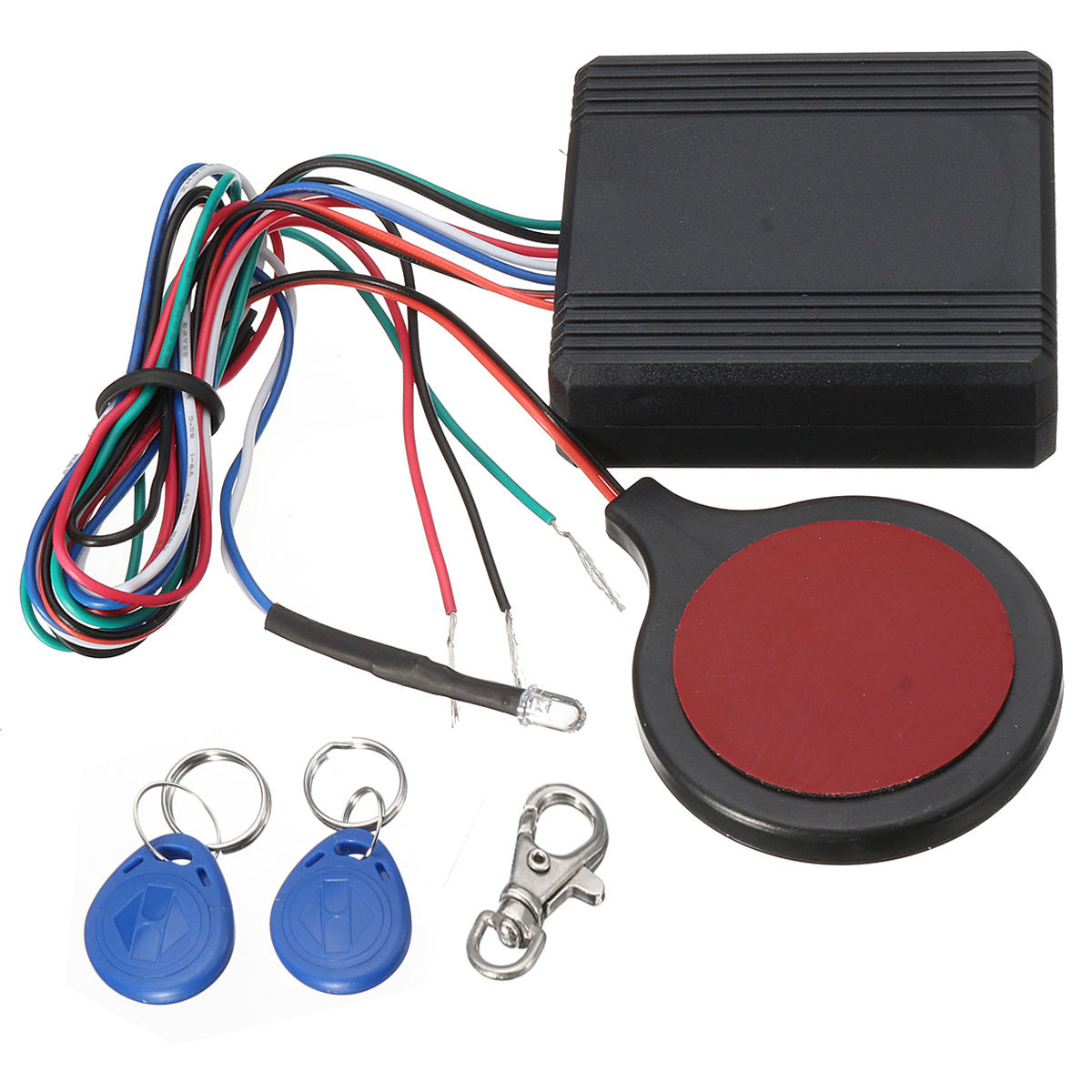 Anti Identificación De 12v Seguridad Robo Tarjeta Cerradura Moto UzVqSMp