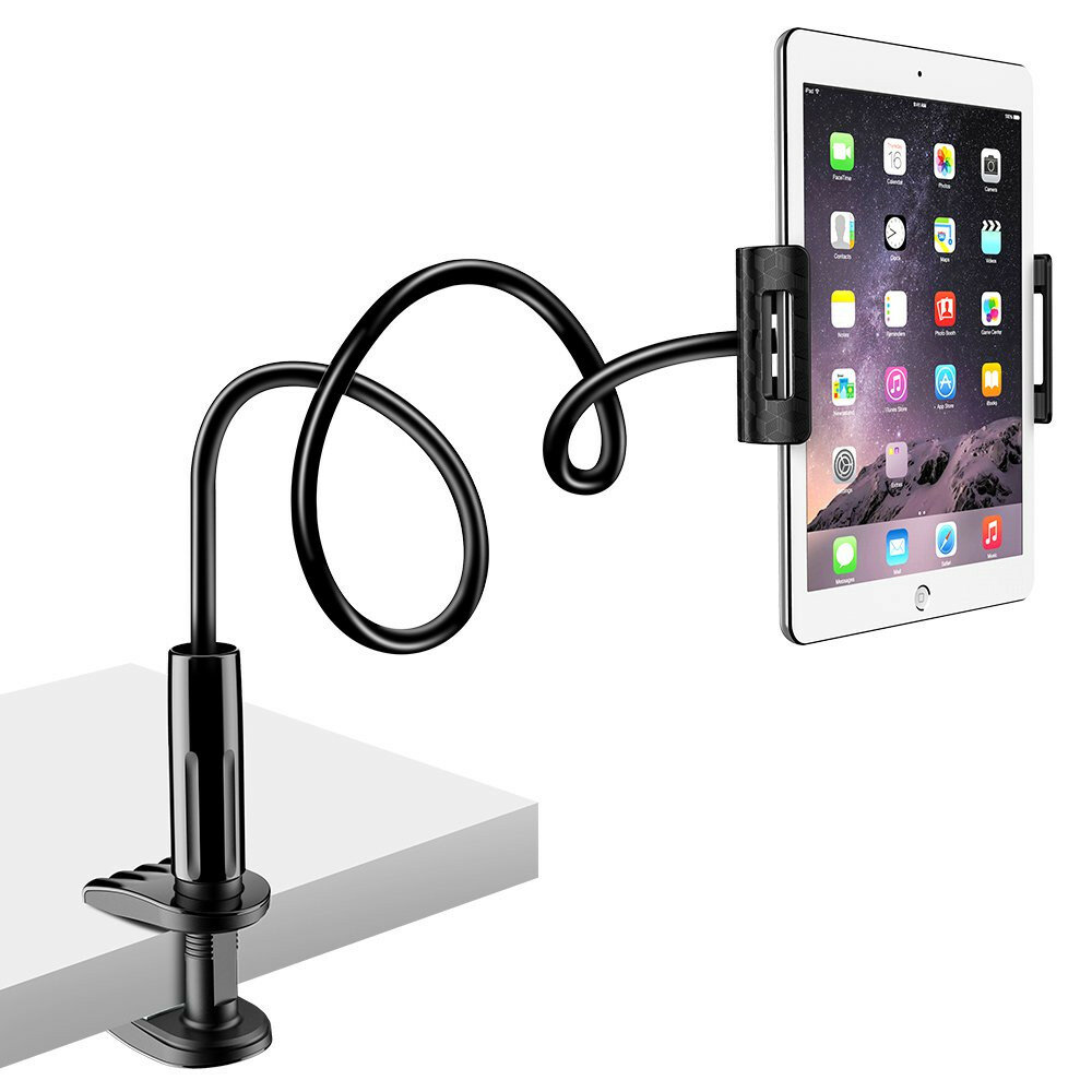 Raxfly 80cm Adjule Arm 360 Degree Rotation Lazy Holder Desktop Stand For Mobile Phone Tablet