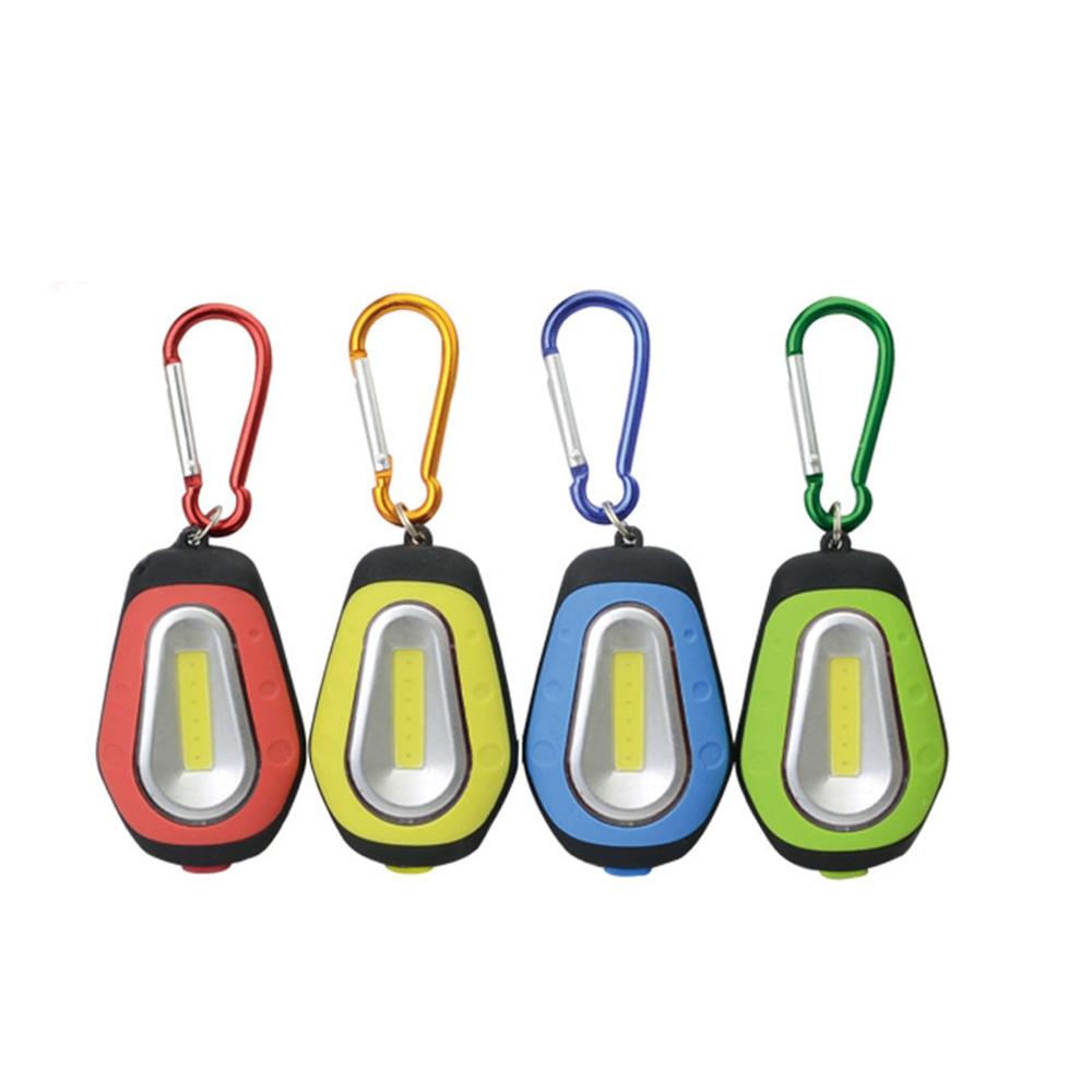 Lampe de poche avec porte clé 6 DEL Lampe de poche lumière blanche Mini Lampe