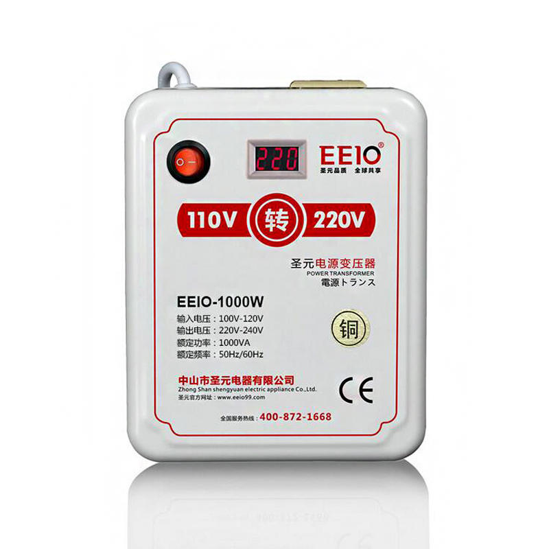إييو-1000W واط 110 فولت إلى 220 فولت الجهد محول الطاقة محول محول السفر إييو-1000W واط 110 فولت إلى 220 فولت الجهد محول الطاقة محول محول السفر