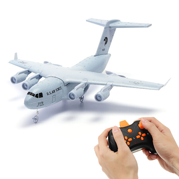 C17 C-17 Transporte 373mm Envergadura EPP DIY RC Avión RTF