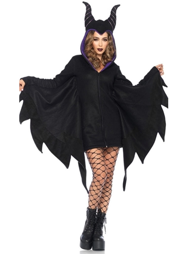 Black Devil Vampire Cosplay Women Halloween Party Dress Black Devil Vampire Cosplay Women Halloween Party Dress