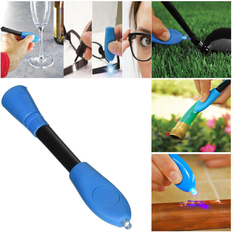 KCASA Lazer Bond 3 Druga szybka naprawa UV Light Fix Liquid Sealer Dodatkowe baterie Uniwersalny UV Klej