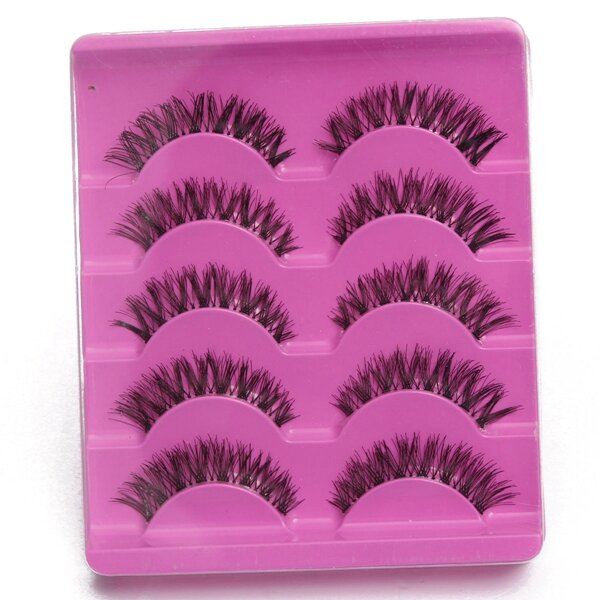 False Eyelashes Fake Eyelash Soft Long Handmade Makeup Eye Lash 