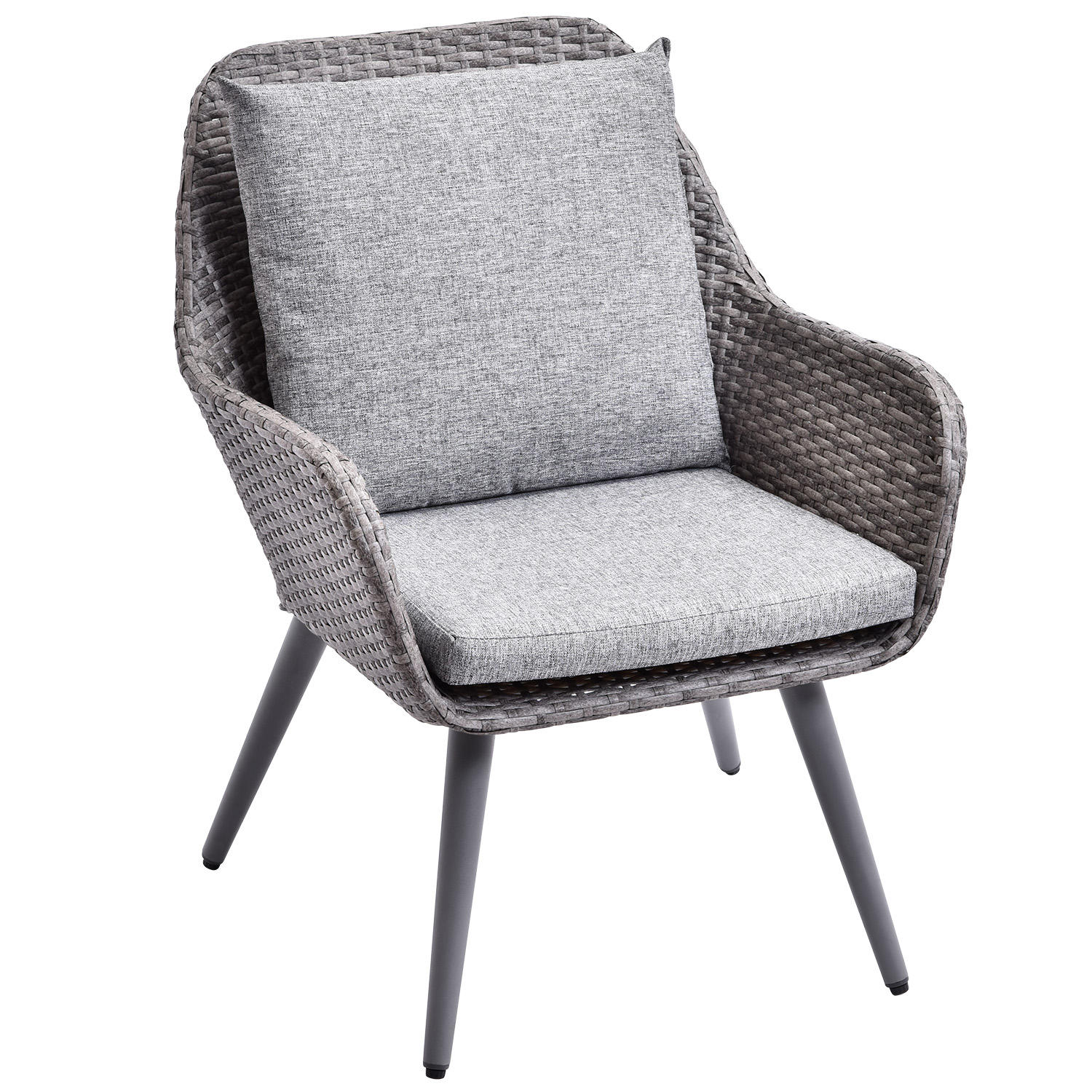 Us Direct Merax Rattan Wicker Chair Camping Portable Comfortable Us Direct Merax Rattan Wicker Chair