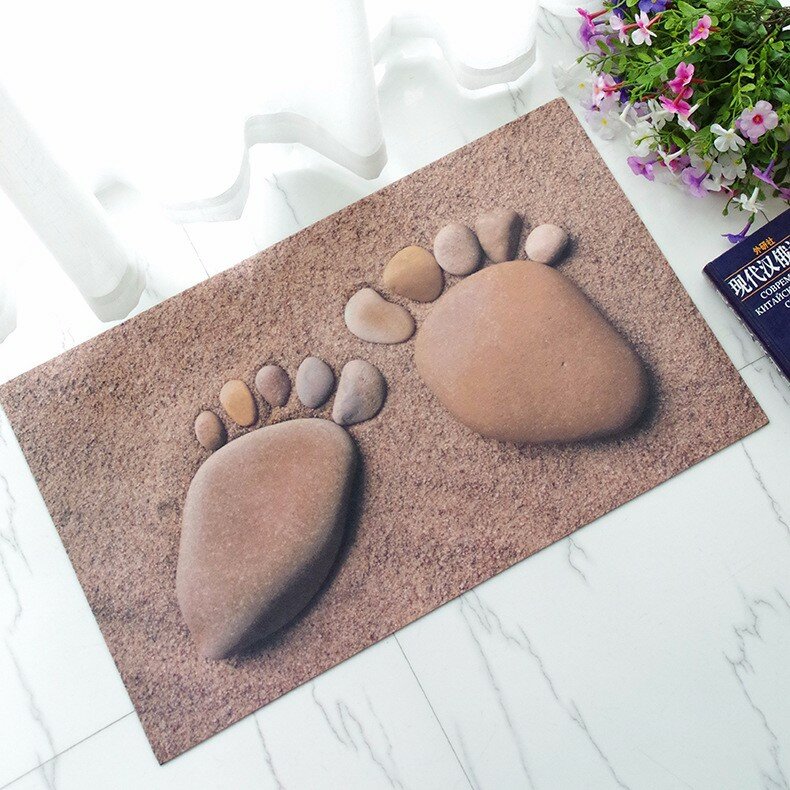 Rubber Doormat 3d Chic Home Rug Baby Foot Area Rug Carpet Bathroom