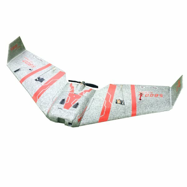 Rettile S800 V2 SKY SHADOW 820mm Apertura alare grigio FPV EPP Flying Wing Racer RC Airplane KIT