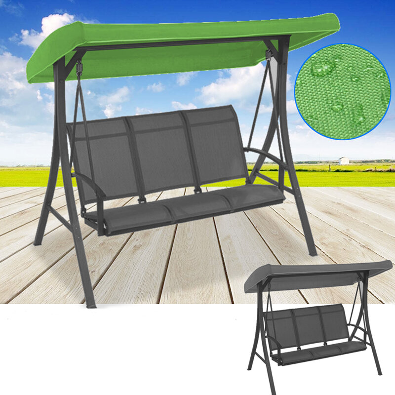 191x120x23cm Canopy Waterproofed Swing Chair Tent Sunshade Camping