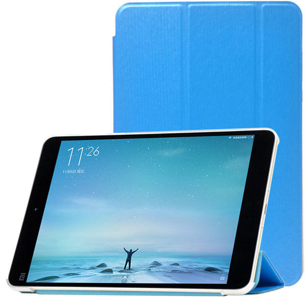 Tri-Fold Folio PU Housse &eacute;tui en cuir pour Xiaomi mipad 2