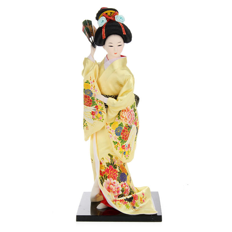 Brocade Kimono 30 Japonés Geisha Figura Muñeca Cm Oriental De Kabuki hBQrdCotsx