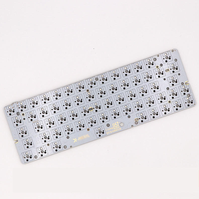 Skyloong GK64S PCB Kablolu Platin Anakart Mekanik Klavye Kit Sıcak Takas Bluetooth RGB Işık