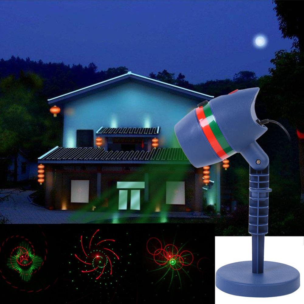 Pemandangan Taman Led Laser Star Light Proyektor Lampu Dekorasi