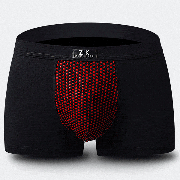 ZK &Iacute;m&atilde; P&oacute; Turmalina Cuidados com a Sa&uacute;de Roupa Interior Modal Respir&aacute;vel Brief Men Boxer Fisiol&oacute;gico