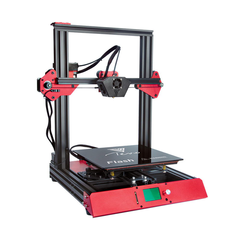 مجموعة طابعات ثلاثية الأبعاد Flash ثلاثية الأبعاد من TEVO بنسبة 50٪ مع طباعة كبيرة بحجم 235 * 235 * 250