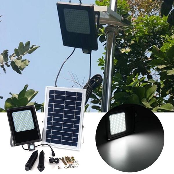 Solar Powered 120 Led Pir Motion Light Sensor Flood Solar Powered 120 Led Pir Motion