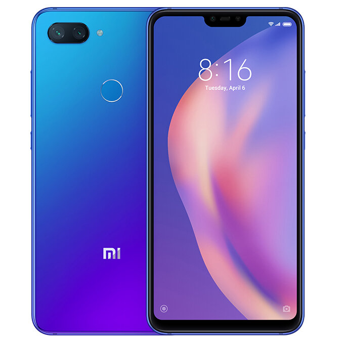 Xiaomi Mi8 Mi 8 Lite Global Version 6.26 inch 6GB 128GB Snapdragon 660 Octa core 4G Smartphone