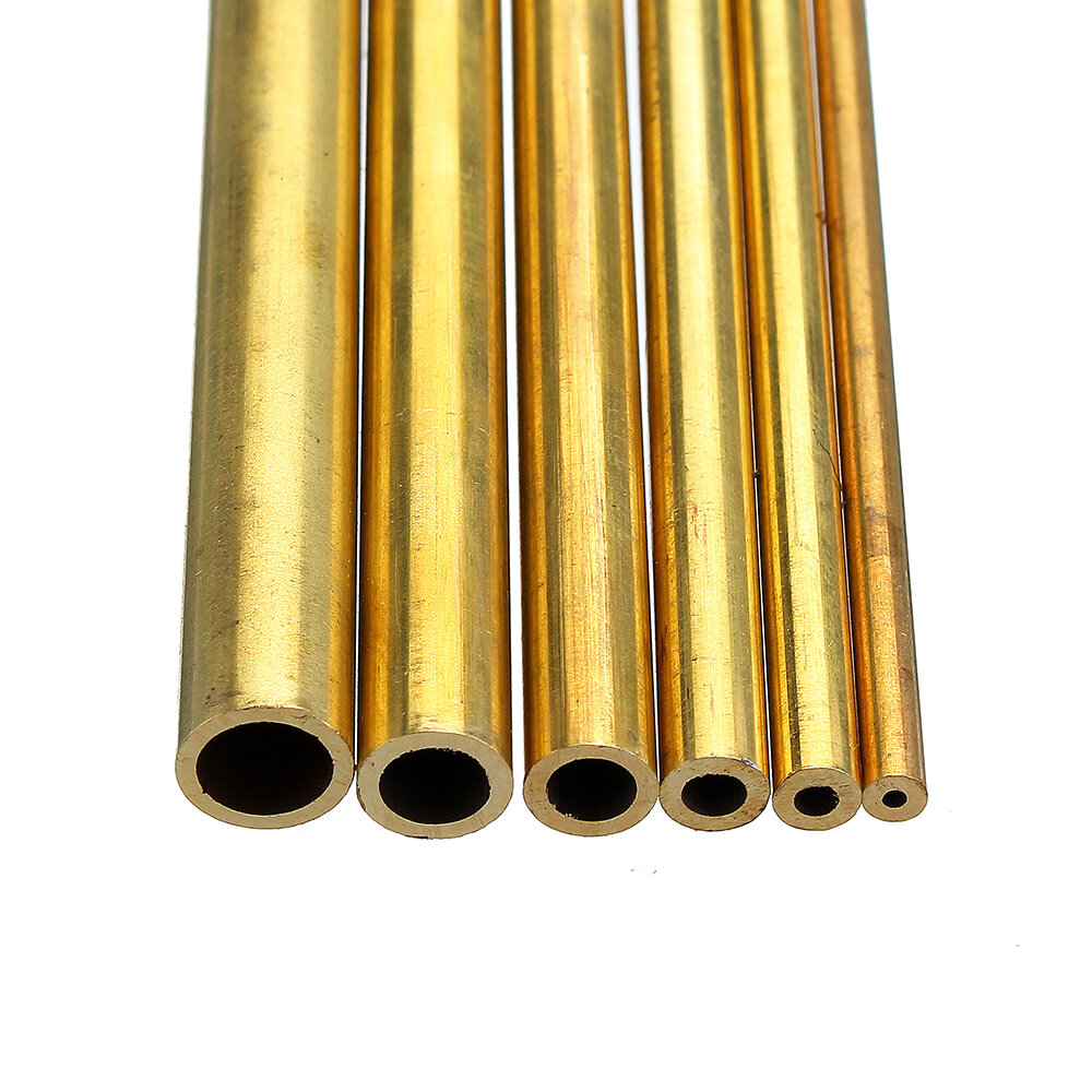4 Pcs 5mm Brass Rod Brass Round Rod Brass Round Stock Brass Solid Round Rod L...