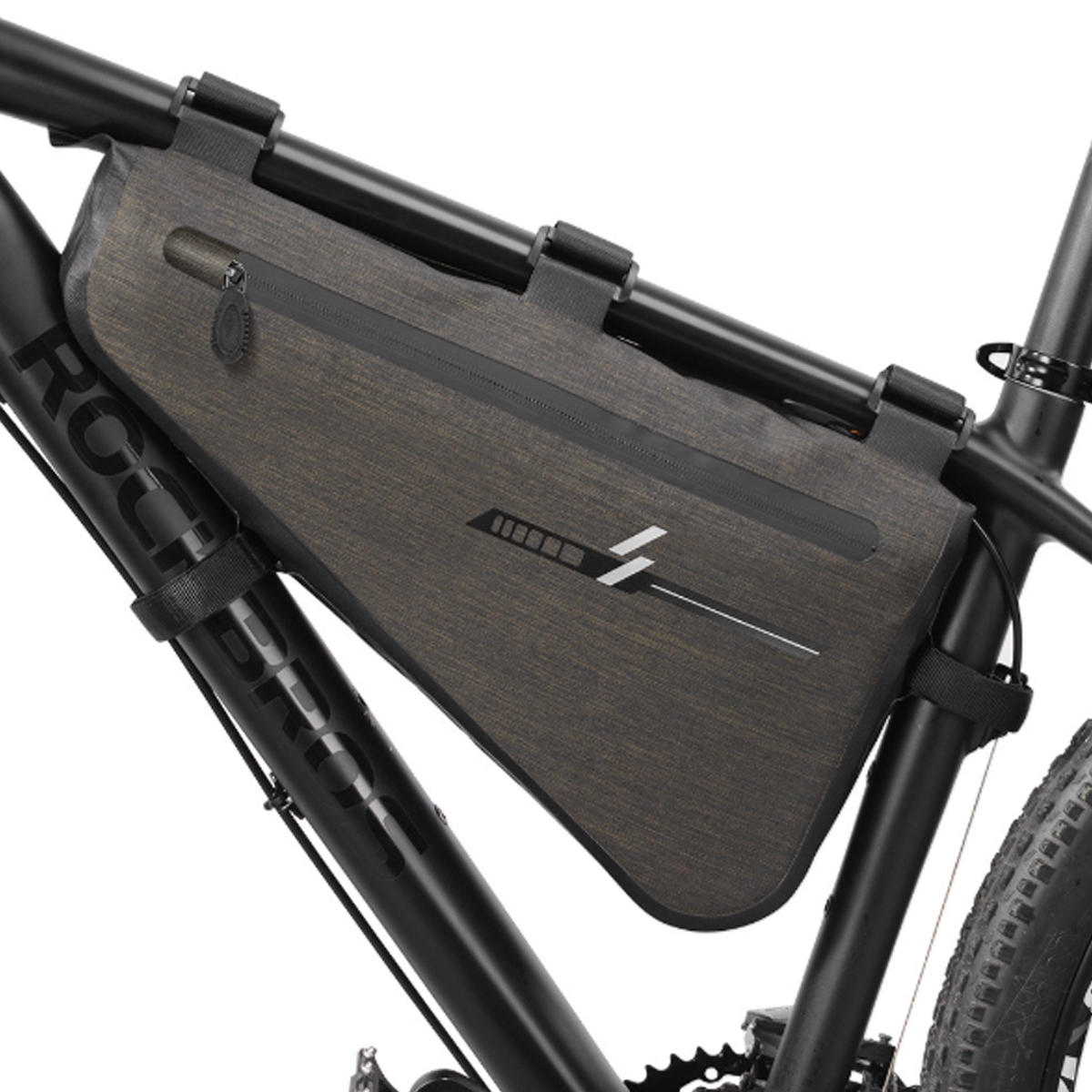 Bicycle Cycling Front Tube Triangle Frame Storage Bag Pack Pouch Durable