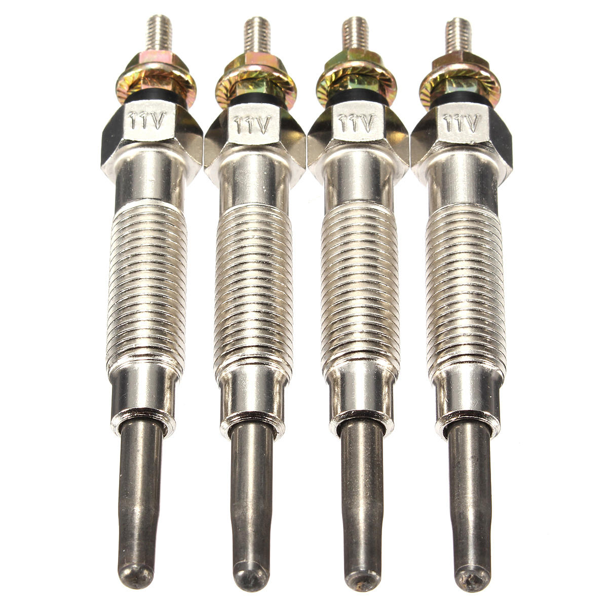 Candelette Riscaldamento Diesel Per MITSUBISHI PAJERO SHOGUN 1994-1999 - Set Di 4 Pezzi