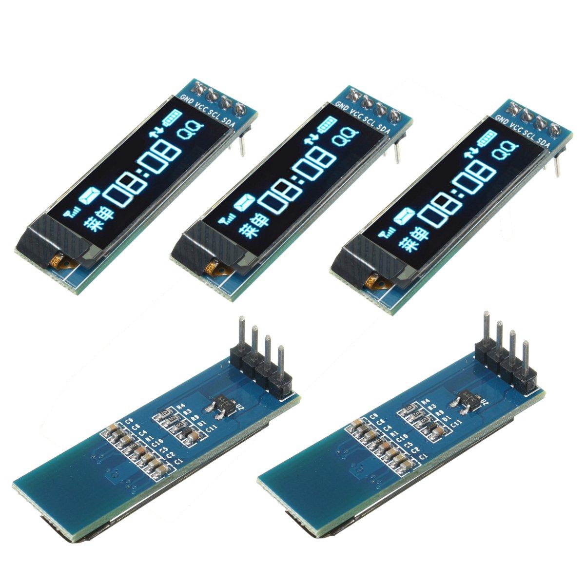 Ecran OLED I2C 0.91/" 128x32 SSD1306 module affichage BLEU