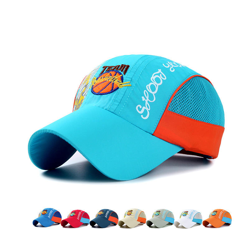 Jungen Mädchen Baumwolle Basketball Dekoration Baseballmütze Sport Sonnenschirm Snapback Kinder Hüte Visier Kinder Mädchen hier finden Sie mehr als 27 items of