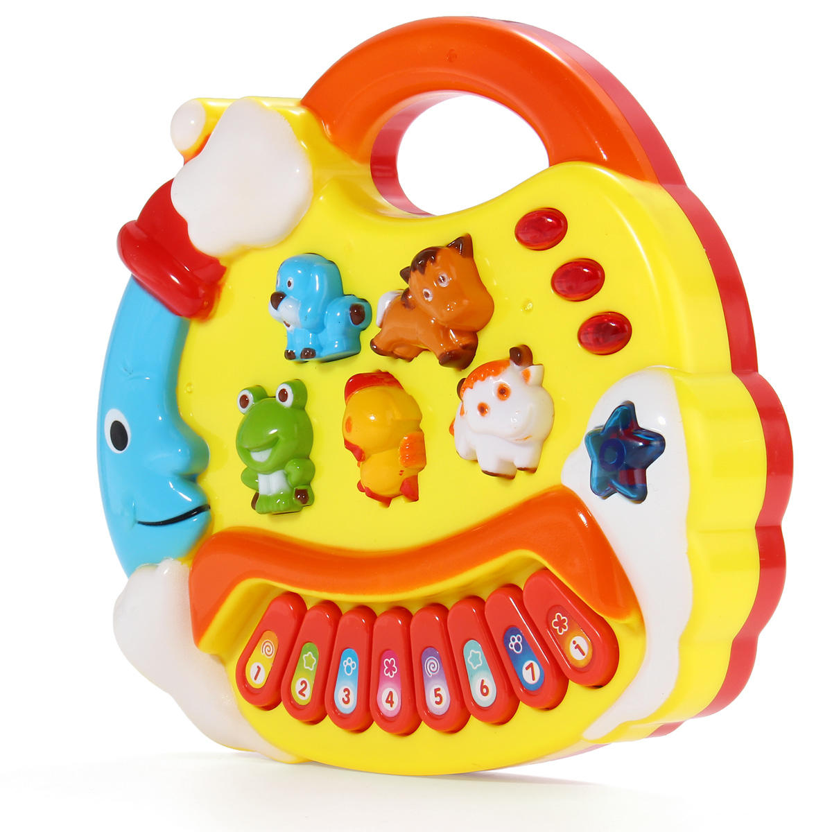 Bébés Enfants Animaux Ferme Musical Jouets Piano Educatif Mini Sonnant Jouet Développement Pour Enfants