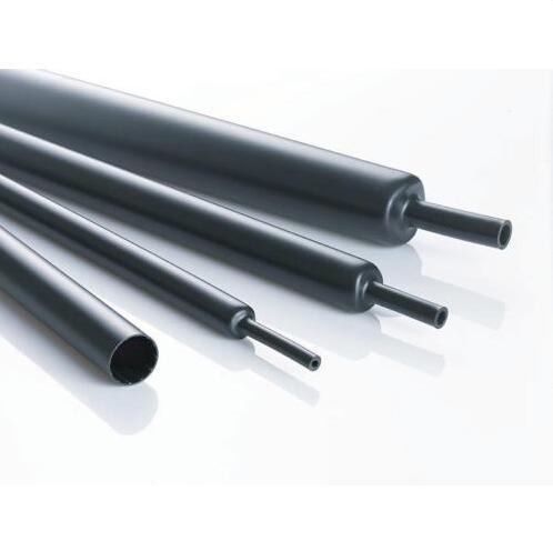 Guaina Termoretraibile Termorestringente Nera Heatshrink Tube 2,5 mm 1 Meter