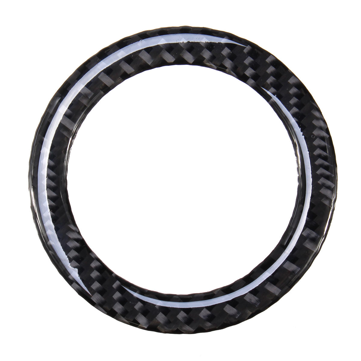 Carbon Black Door Handle Cover Decoration Trim for Jeep Grand Cherokee 2014-2018