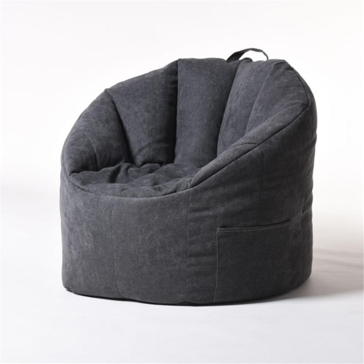 big joe milano bean bag chair comfort for kids  adult black