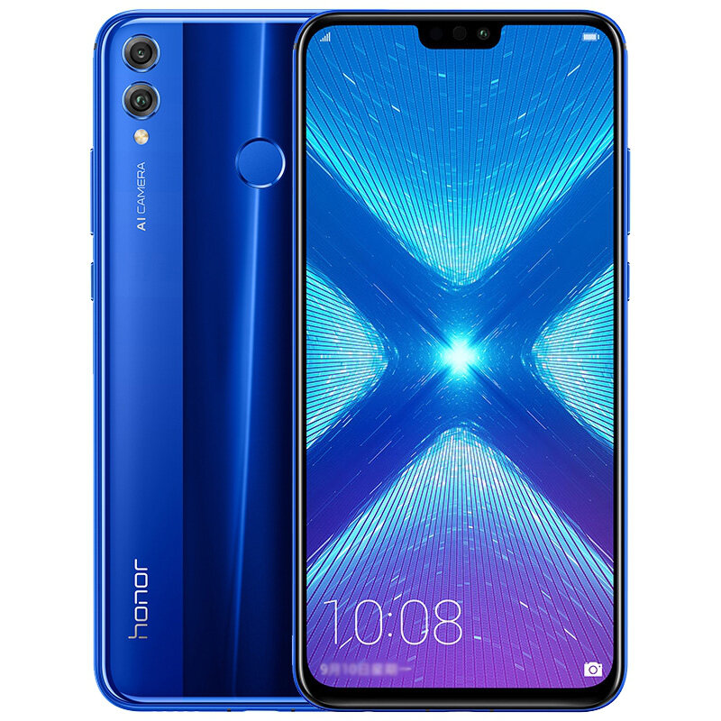Huawei Honor 8X 20MP Çift Arka Kamera 6.5 inç 4GB 64GB Kirin 710 Octa Core 4G Akıllı Telefon